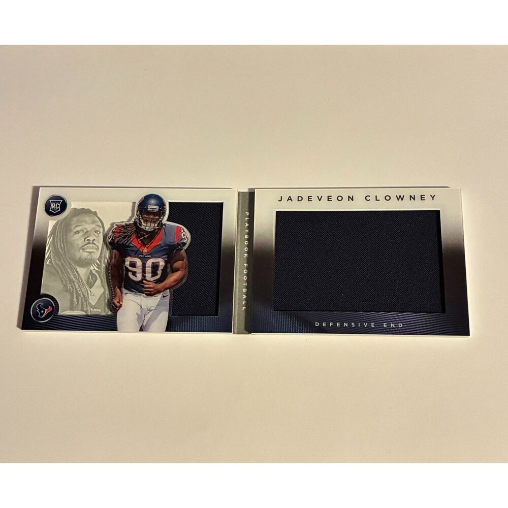 2014 Panini Playbook Jadeveon Clowney RC Rookie Jersey Booklet /199 #172
